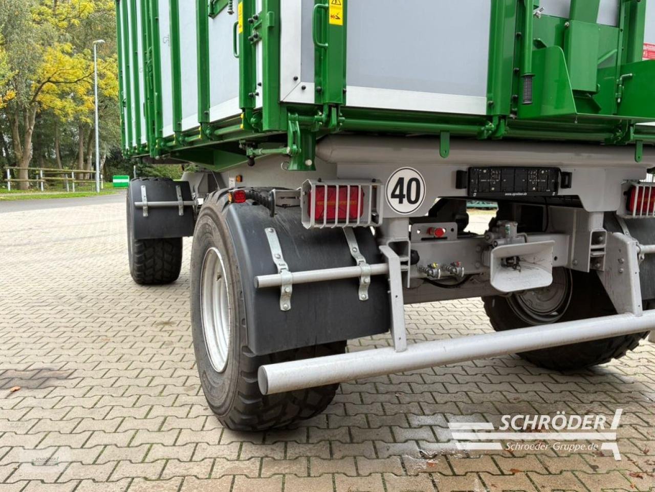 Anhänger typu Kröger HKD 302 | SEITENBORDWÄNDE ALS PORTAL, Gebrauchtmaschine v Langförden (Obrázek 4)